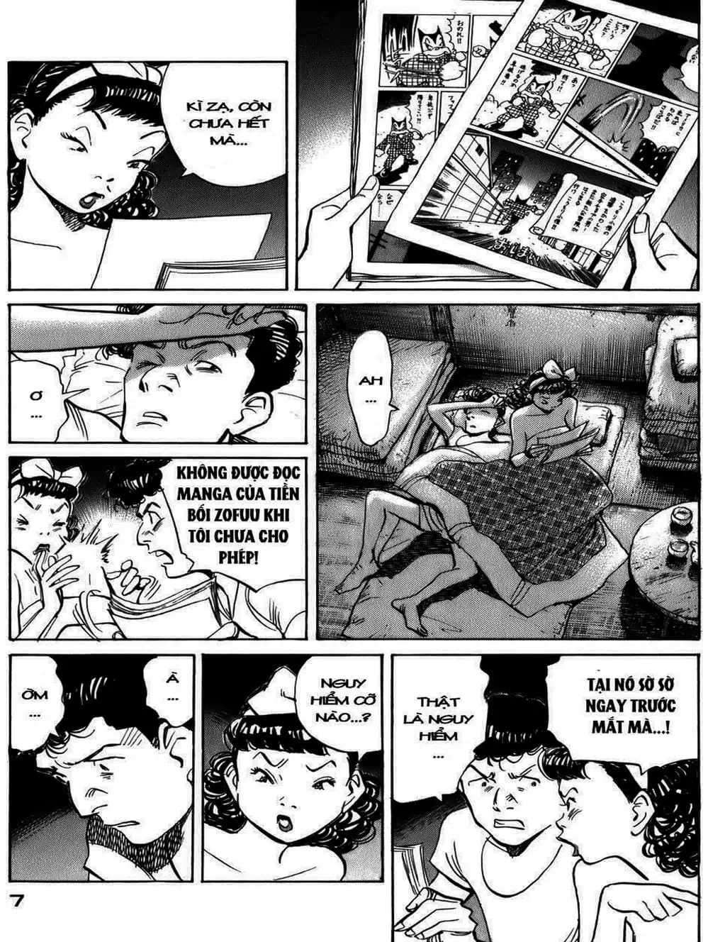 Truyện Tranh Billy Bat trang 7