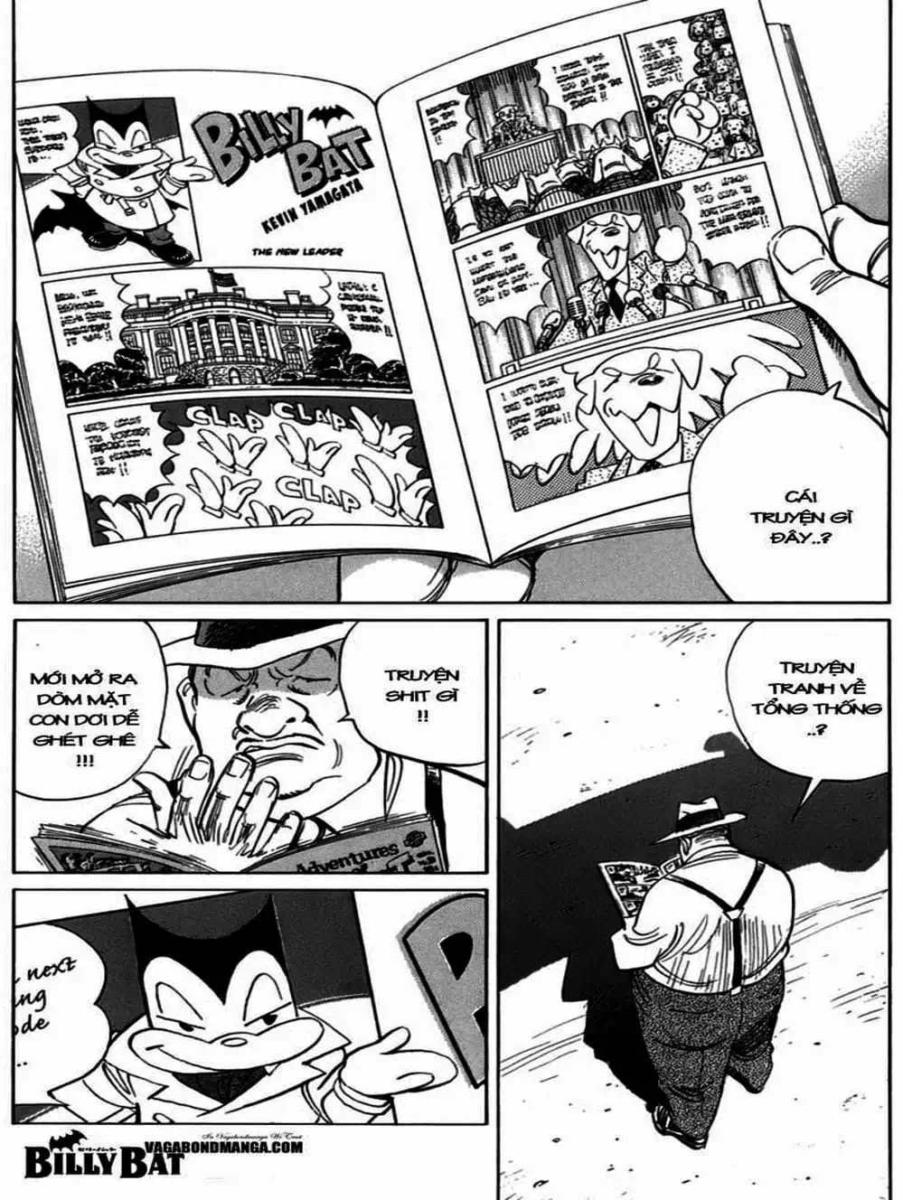 Truyện Tranh Billy Bat trang 7