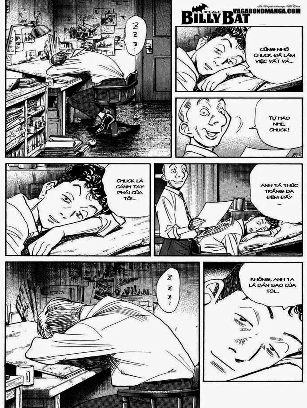 Truyện Tranh Billy Bat trang 7