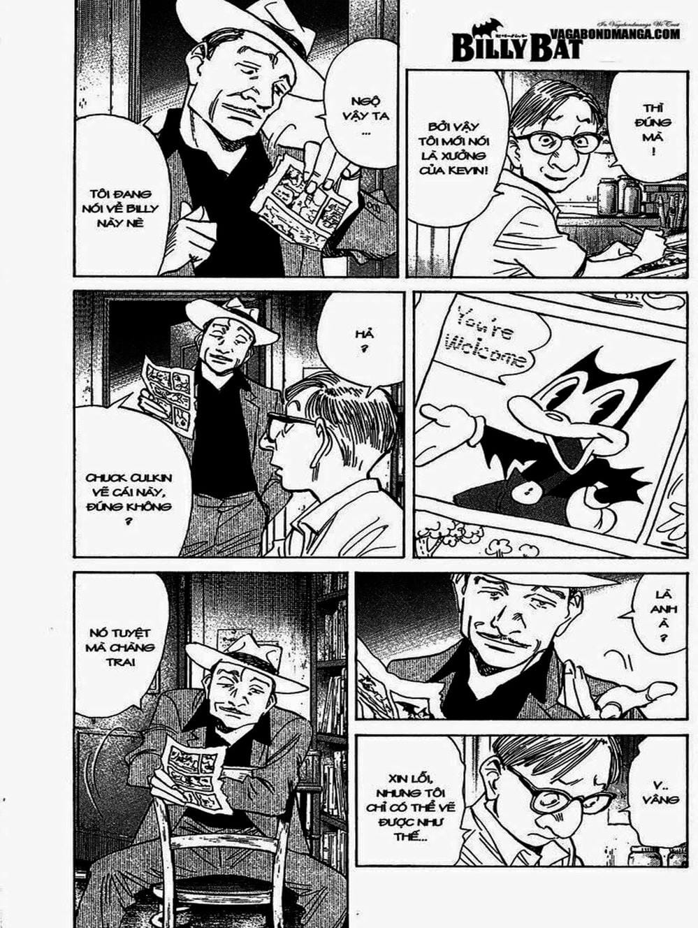 Truyện Tranh Billy Bat trang 7