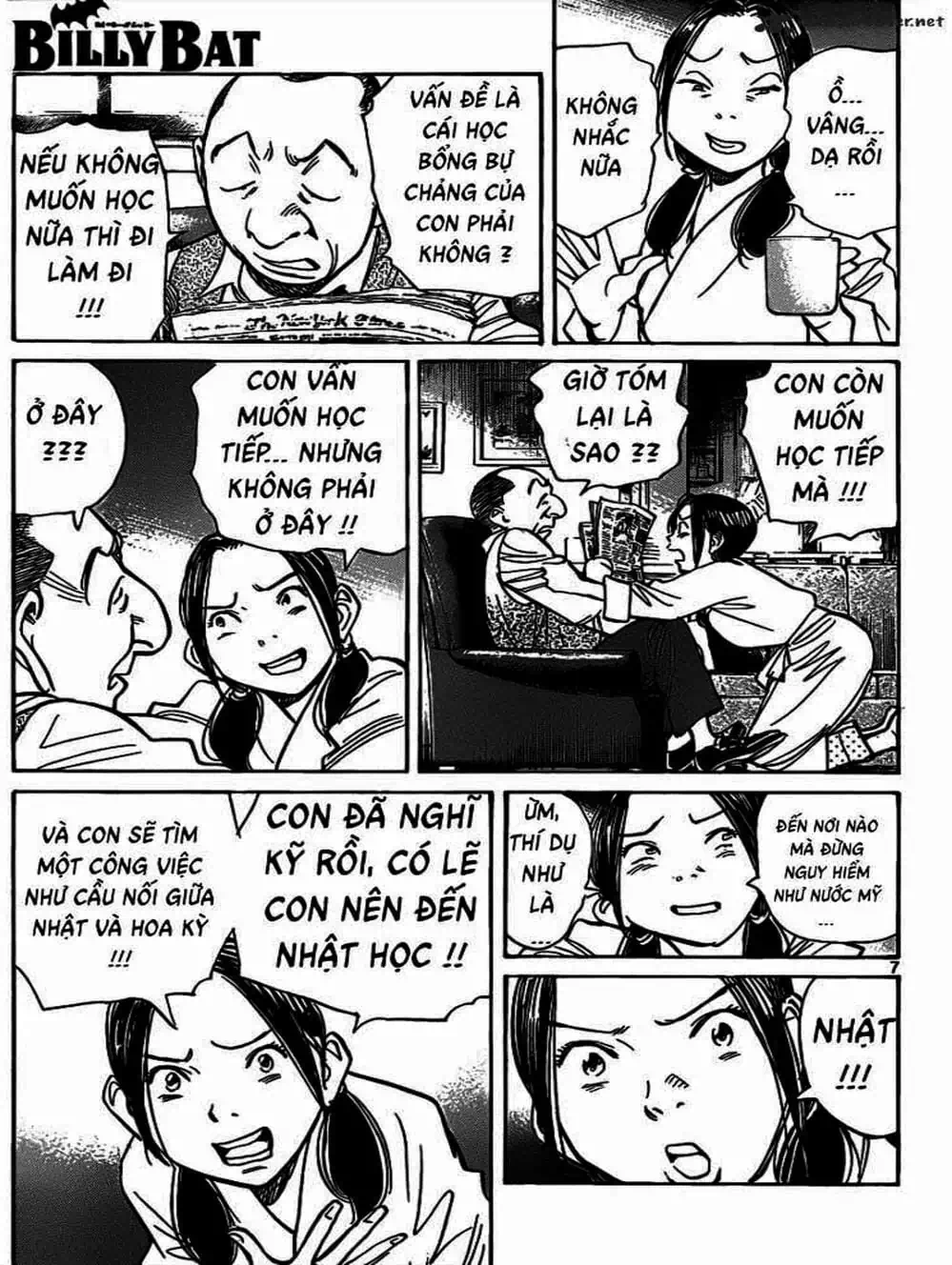 Truyện Tranh Billy Bat trang 7