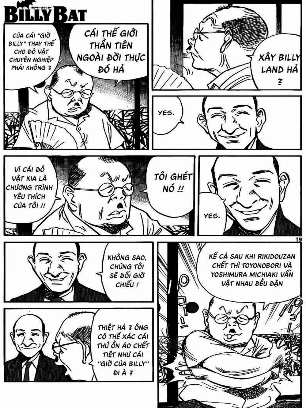 Truyện Tranh Billy Bat trang 7