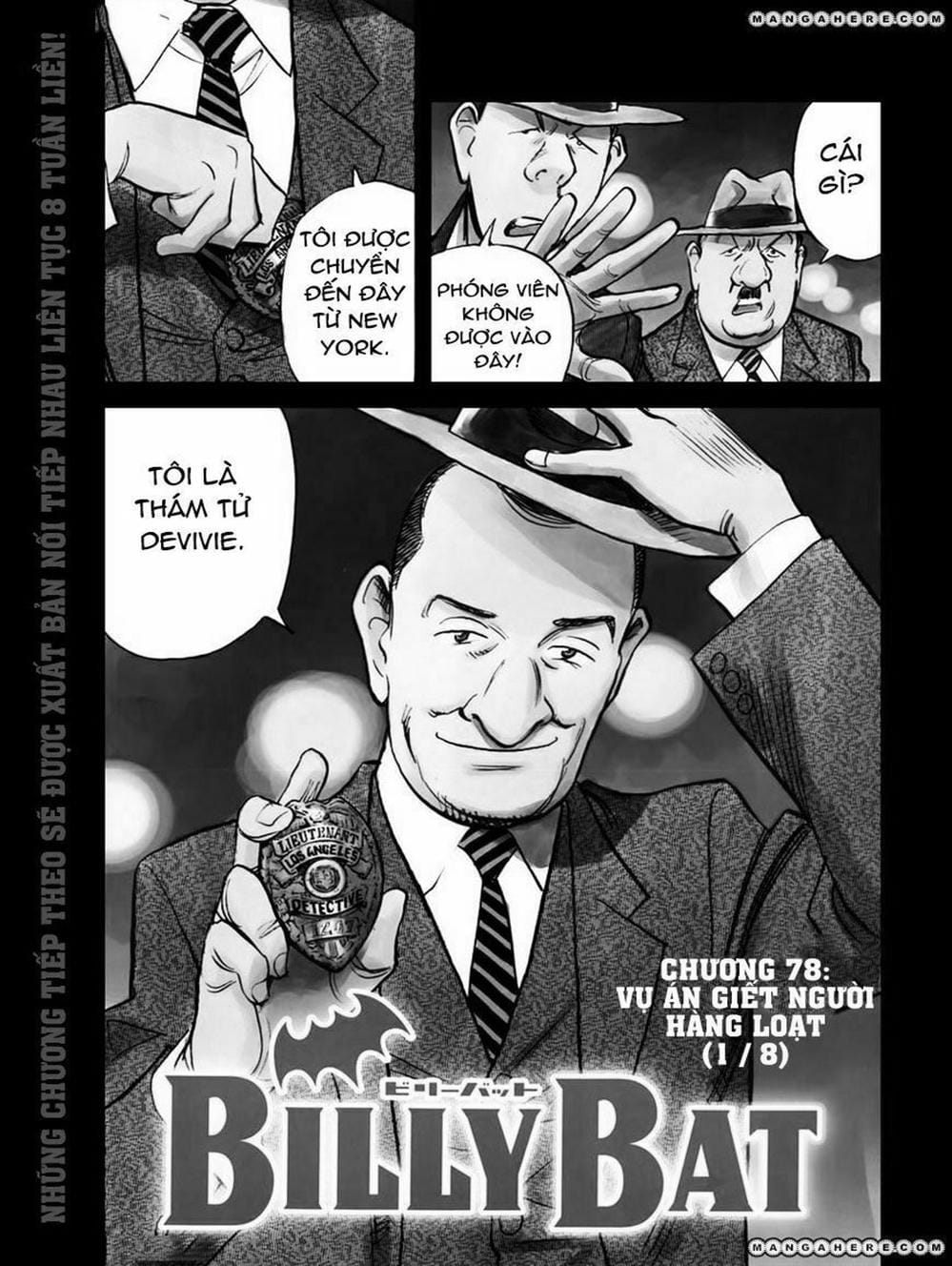 Truyện Tranh Billy Bat trang 7