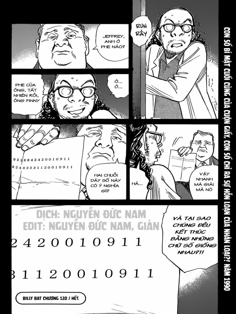 Truyện Tranh Billy Bat trang 7