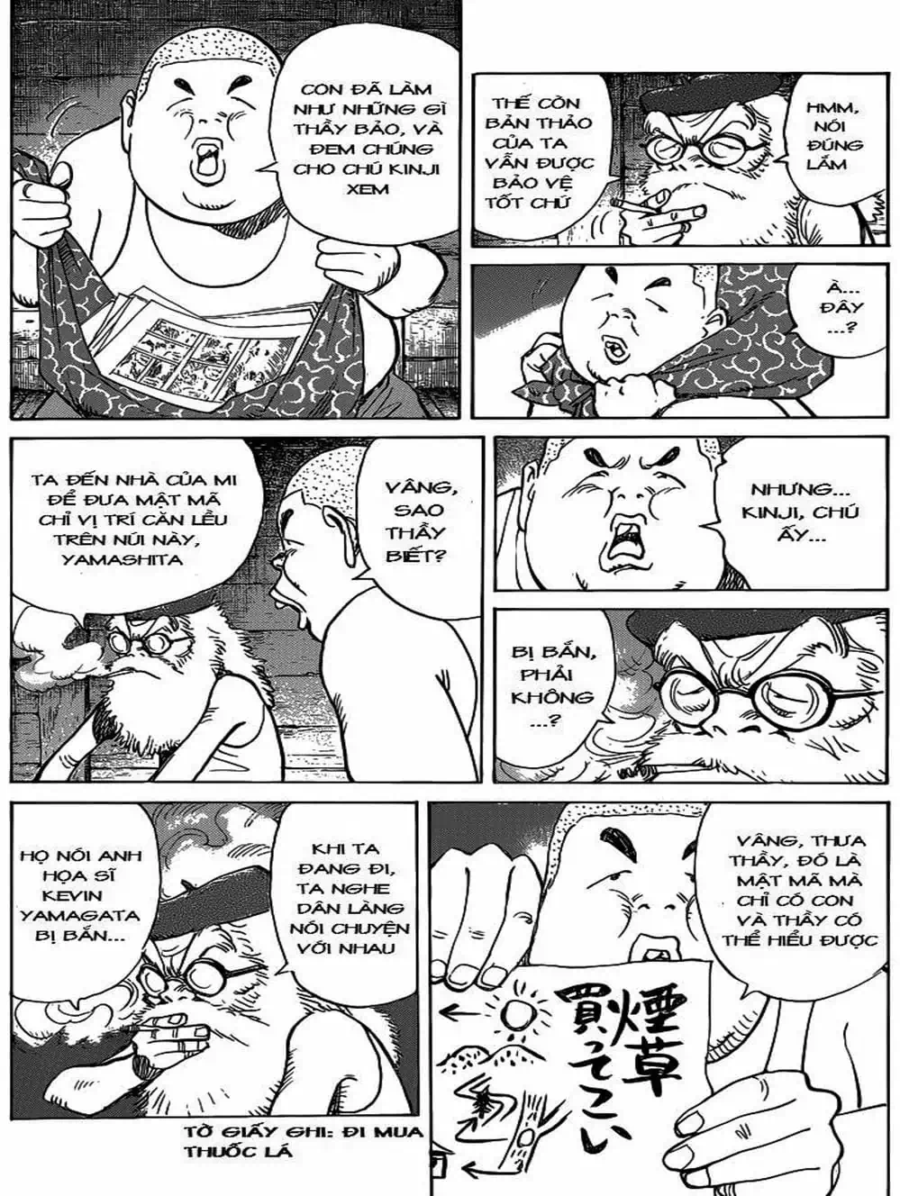 Truyện Tranh Billy Bat trang 7