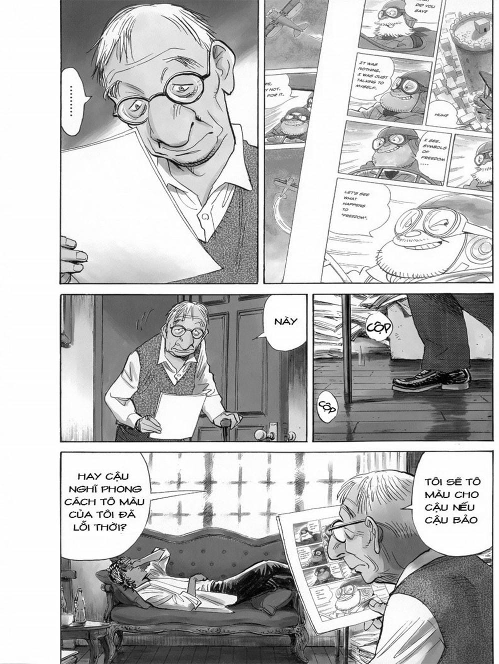 Truyện Tranh Billy Bat trang 7