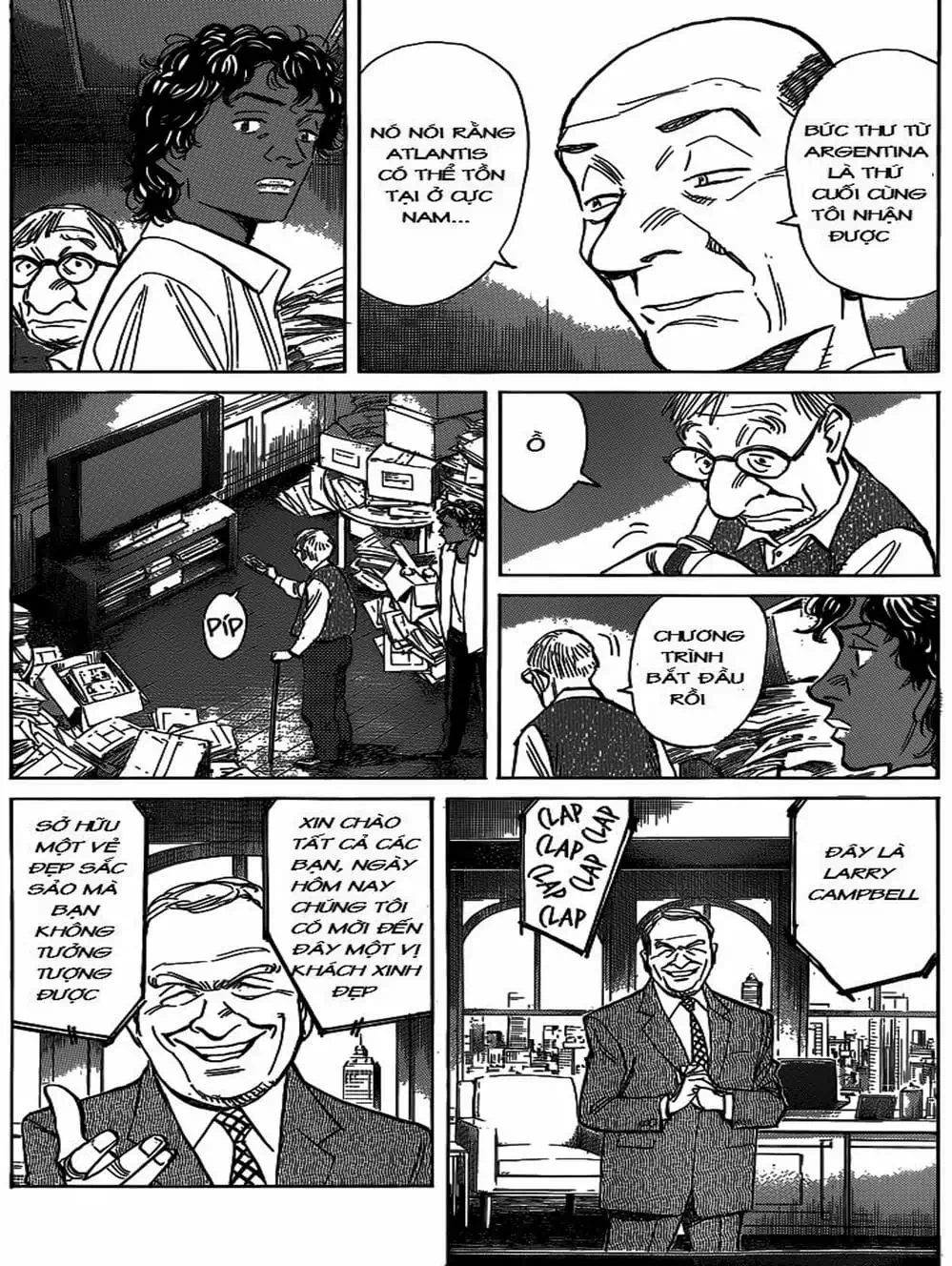 Truyện Tranh Billy Bat trang 7