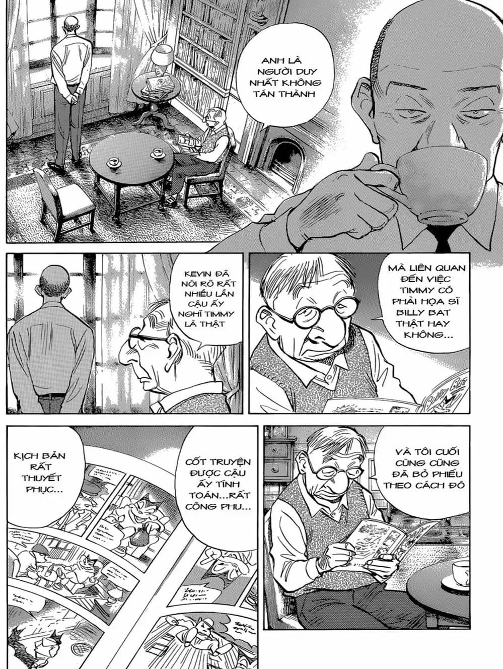 Truyện Tranh Billy Bat trang 7