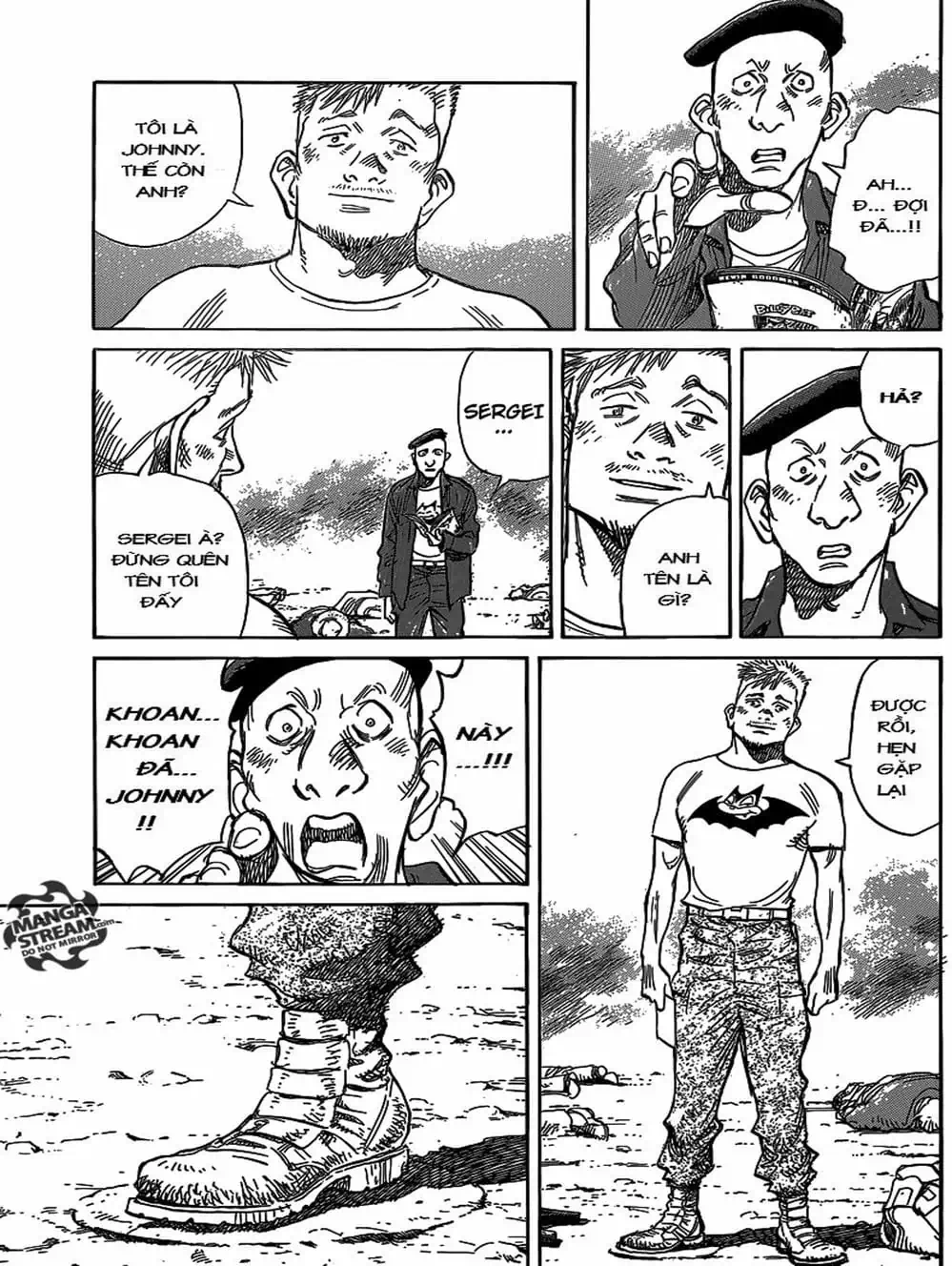 Truyện Tranh Billy Bat trang 7