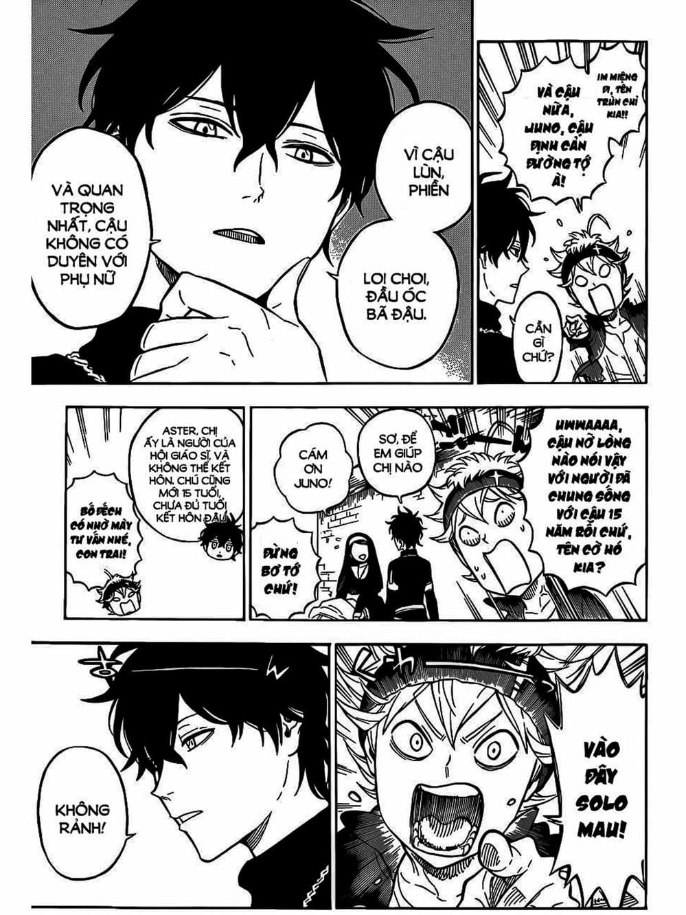 Truyện Tranh Pháp Sư Không Phép Thuật - Black Clover trang 5