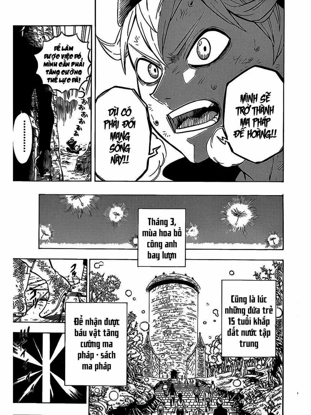 Truyện Tranh Pháp Sư Không Phép Thuật - Black Clover trang 5