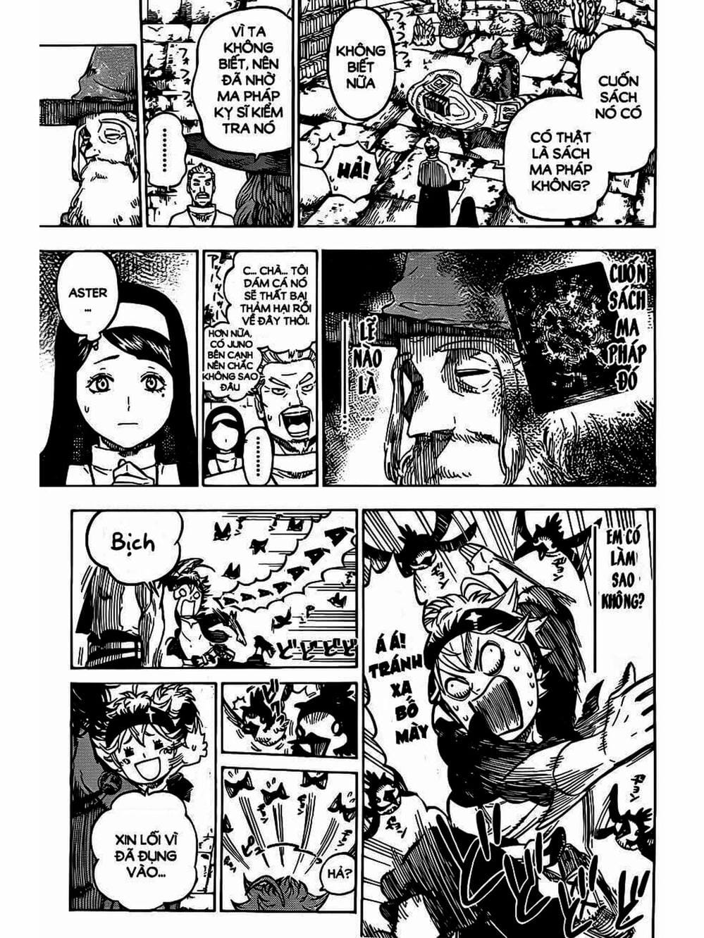 Truyện Tranh Pháp Sư Không Phép Thuật - Black Clover trang 5