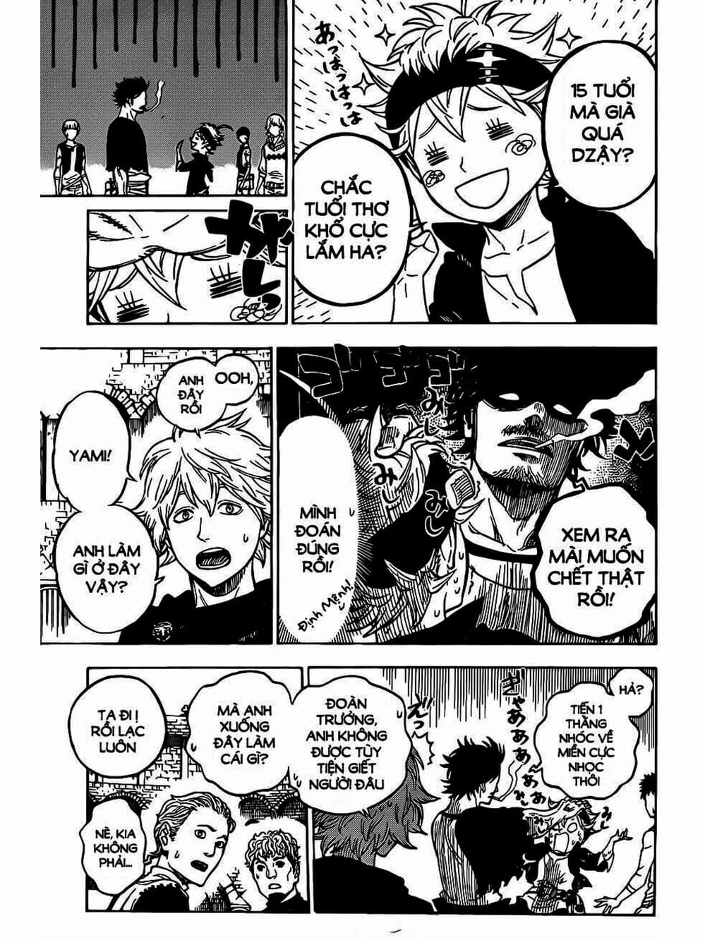 Truyện Tranh Pháp Sư Không Phép Thuật - Black Clover trang 5