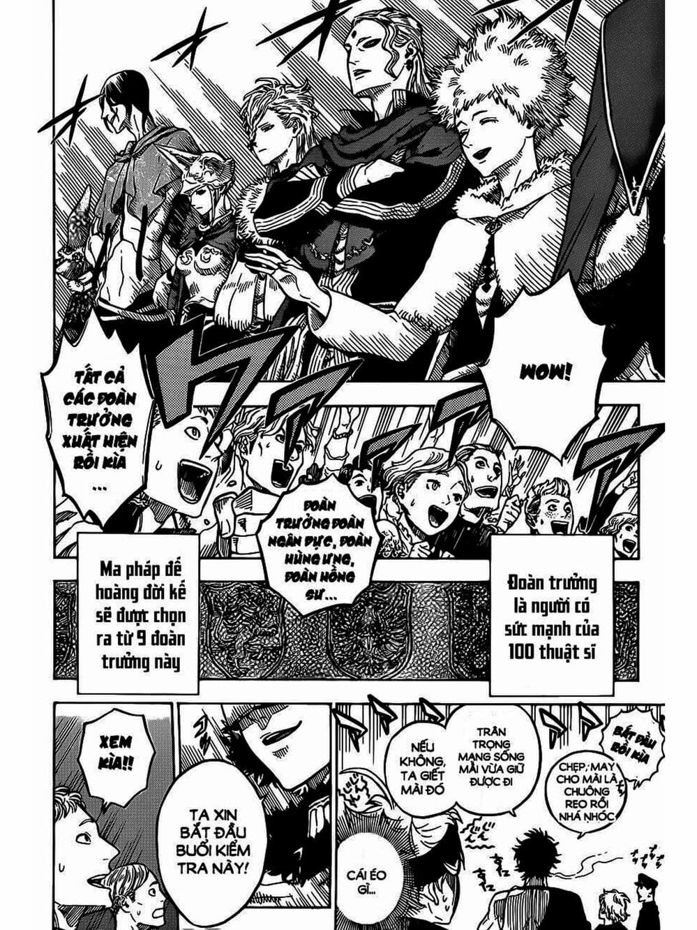 Truyện Tranh Pháp Sư Không Phép Thuật - Black Clover trang 5