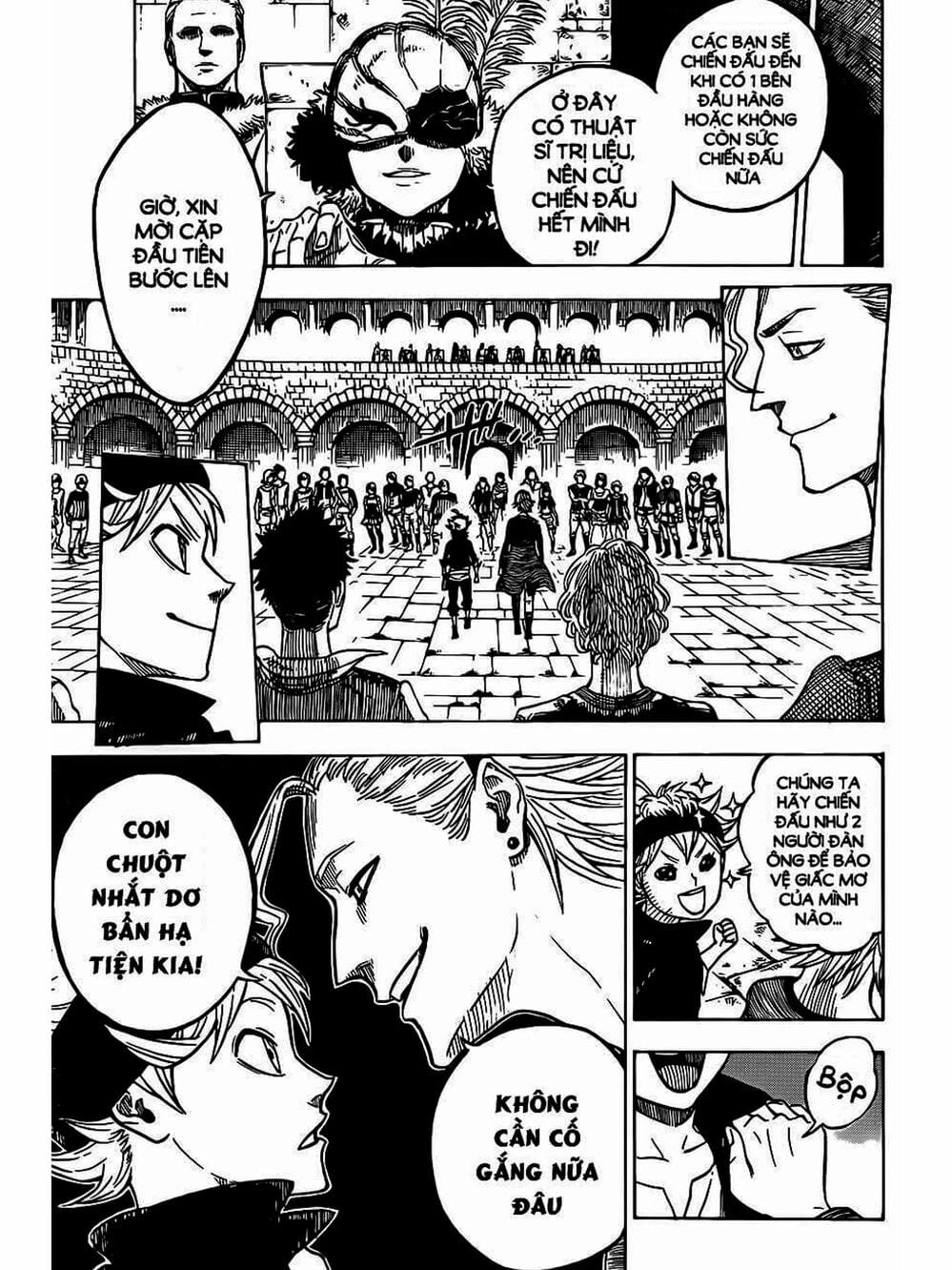 Truyện Tranh Pháp Sư Không Phép Thuật - Black Clover trang 5