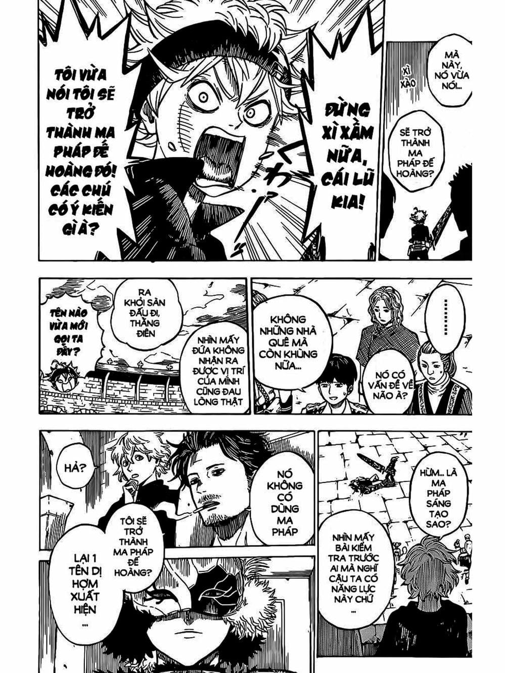 Truyện Tranh Pháp Sư Không Phép Thuật - Black Clover trang 5