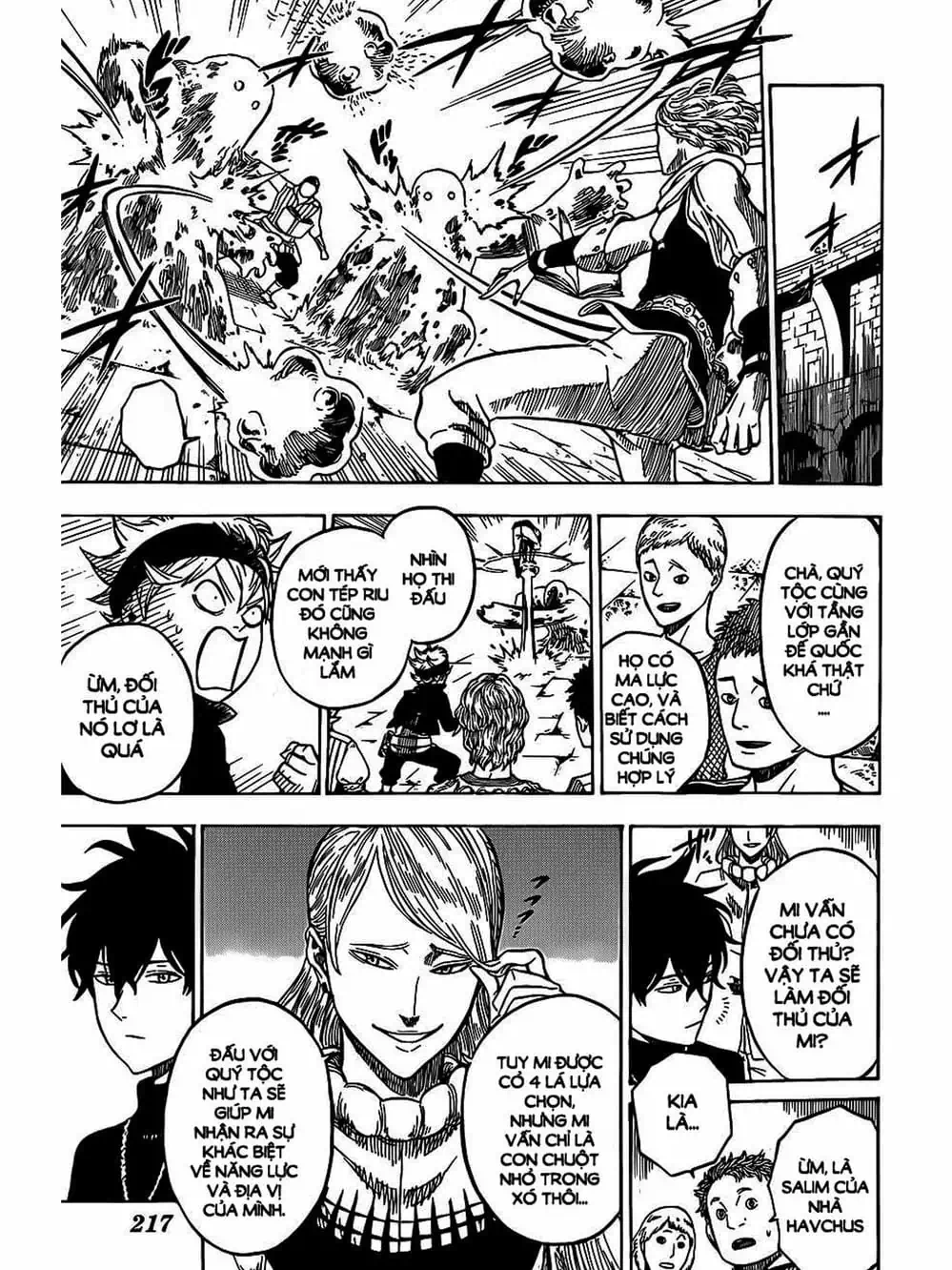 Truyện Tranh Pháp Sư Không Phép Thuật - Black Clover trang 5