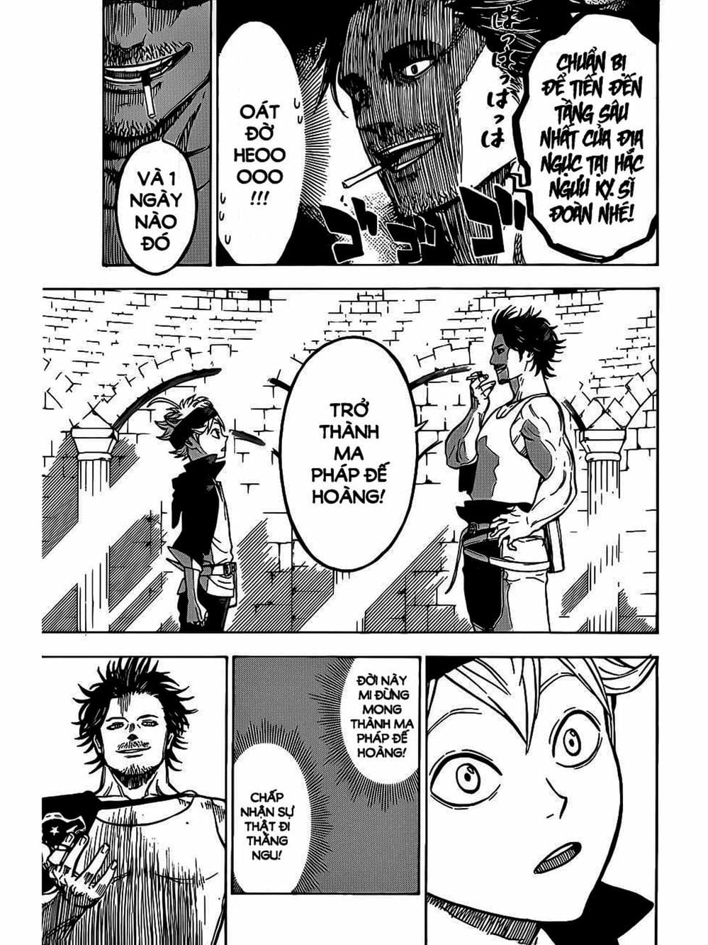 Truyện Tranh Pháp Sư Không Phép Thuật - Black Clover trang 5