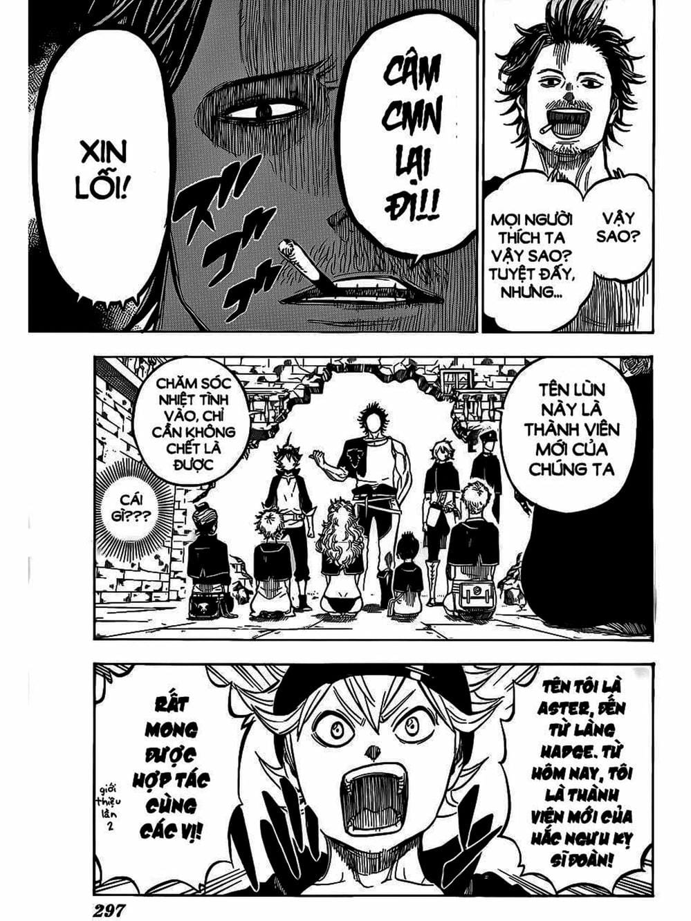 Truyện Tranh Pháp Sư Không Phép Thuật - Black Clover trang 5