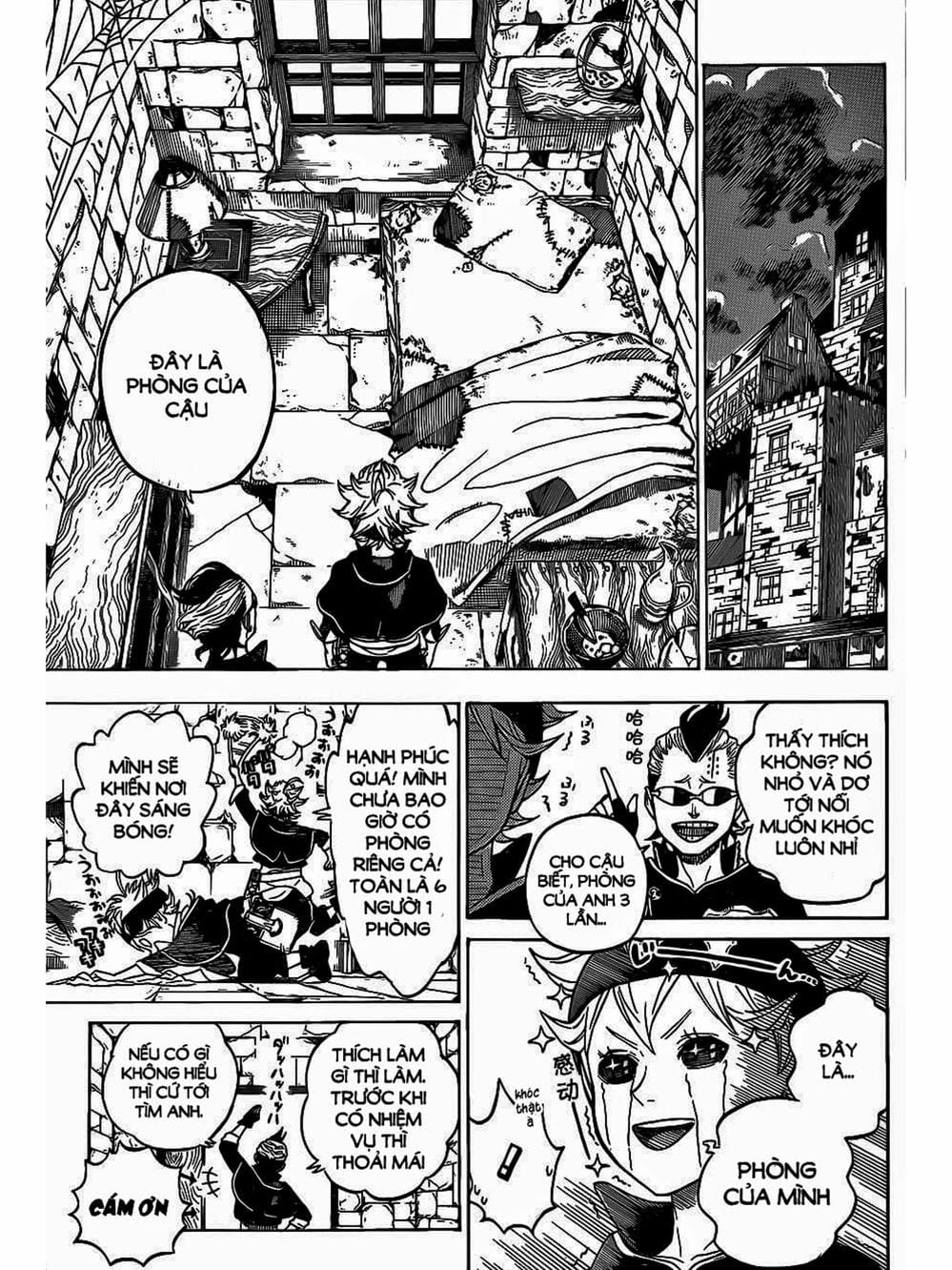 Truyện Tranh Pháp Sư Không Phép Thuật - Black Clover trang 5