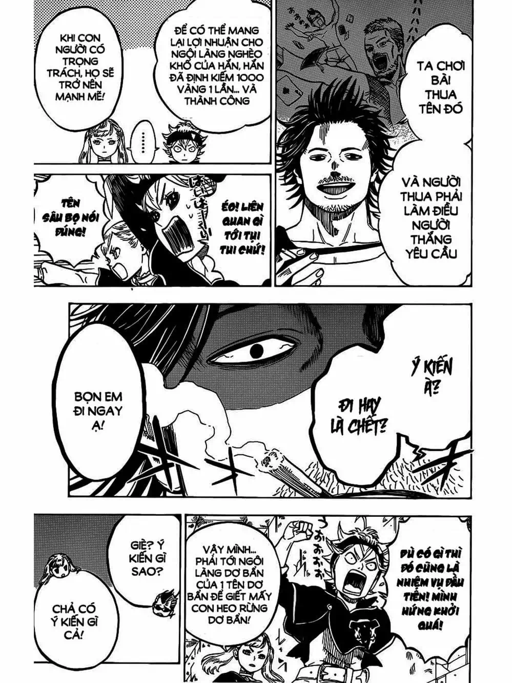 Truyện Tranh Pháp Sư Không Phép Thuật - Black Clover trang 5