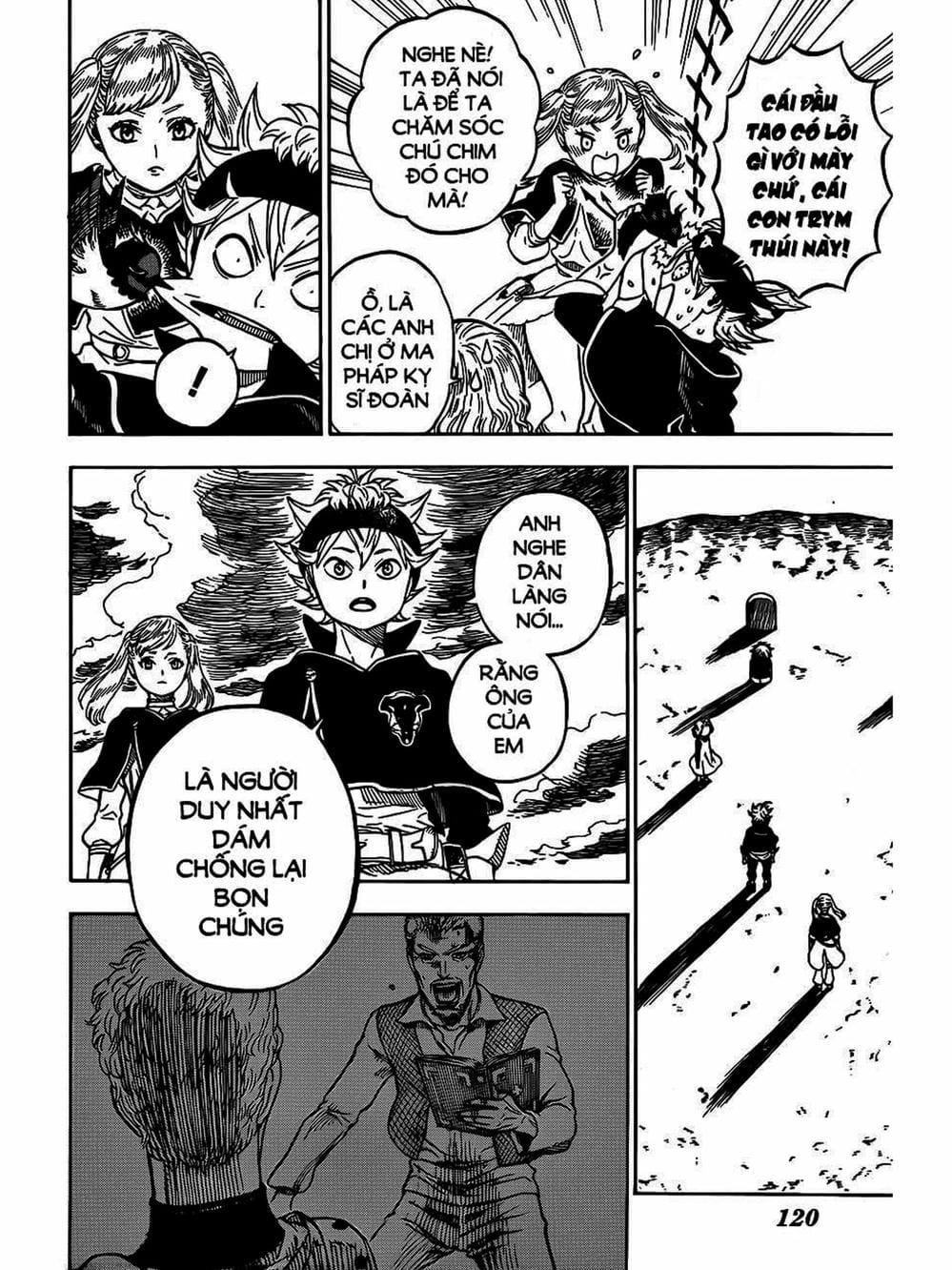 Truyện Tranh Pháp Sư Không Phép Thuật - Black Clover trang 5