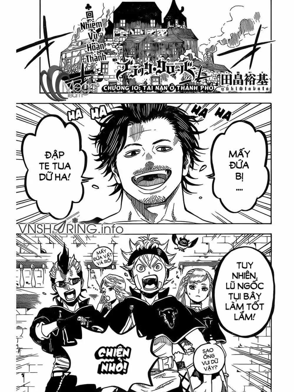 Truyện Tranh Pháp Sư Không Phép Thuật - Black Clover trang 5