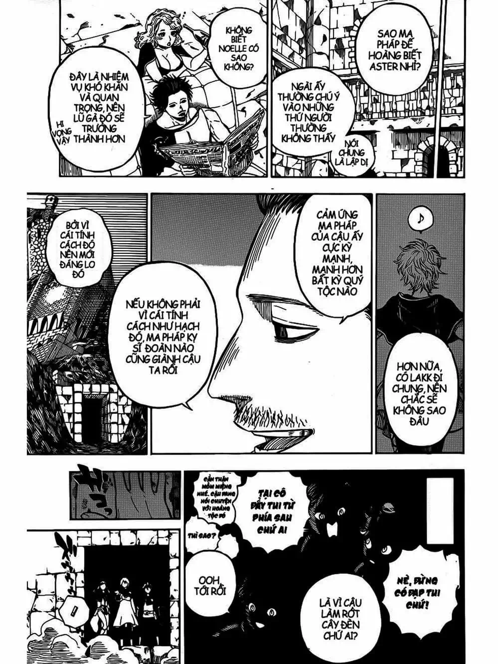 Truyện Tranh Pháp Sư Không Phép Thuật - Black Clover trang 5