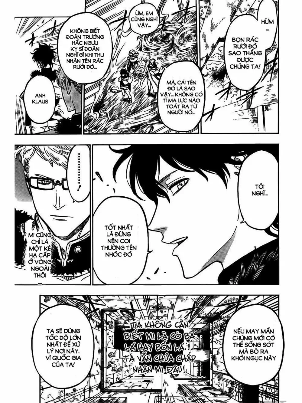 Truyện Tranh Pháp Sư Không Phép Thuật - Black Clover trang 5