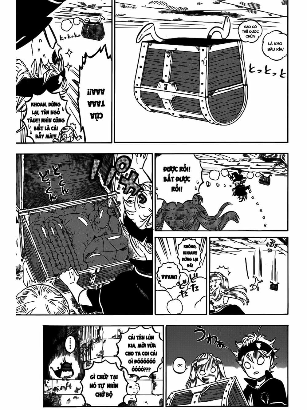 Truyện Tranh Pháp Sư Không Phép Thuật - Black Clover trang 5