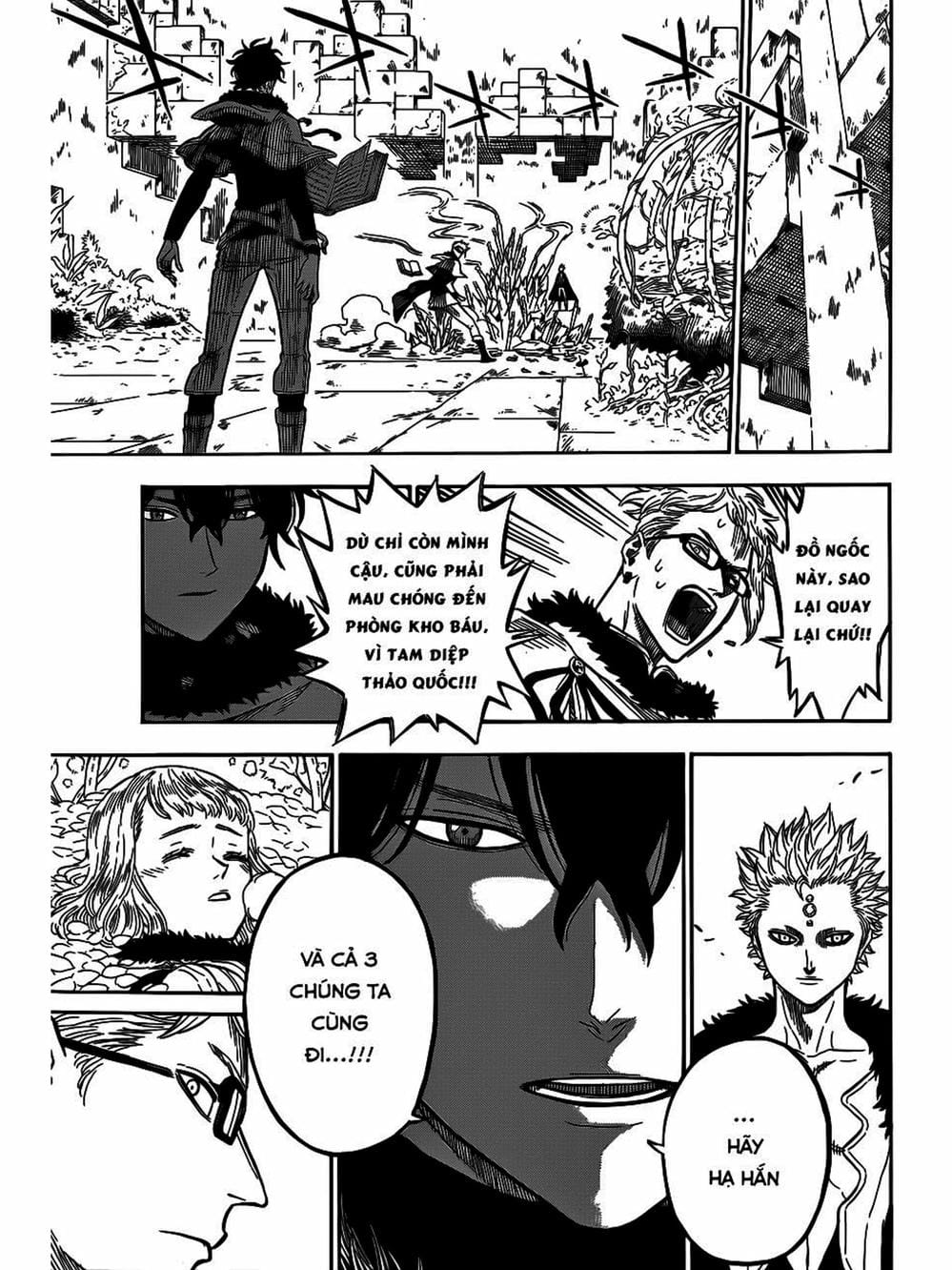 Truyện Tranh Pháp Sư Không Phép Thuật - Black Clover trang 5