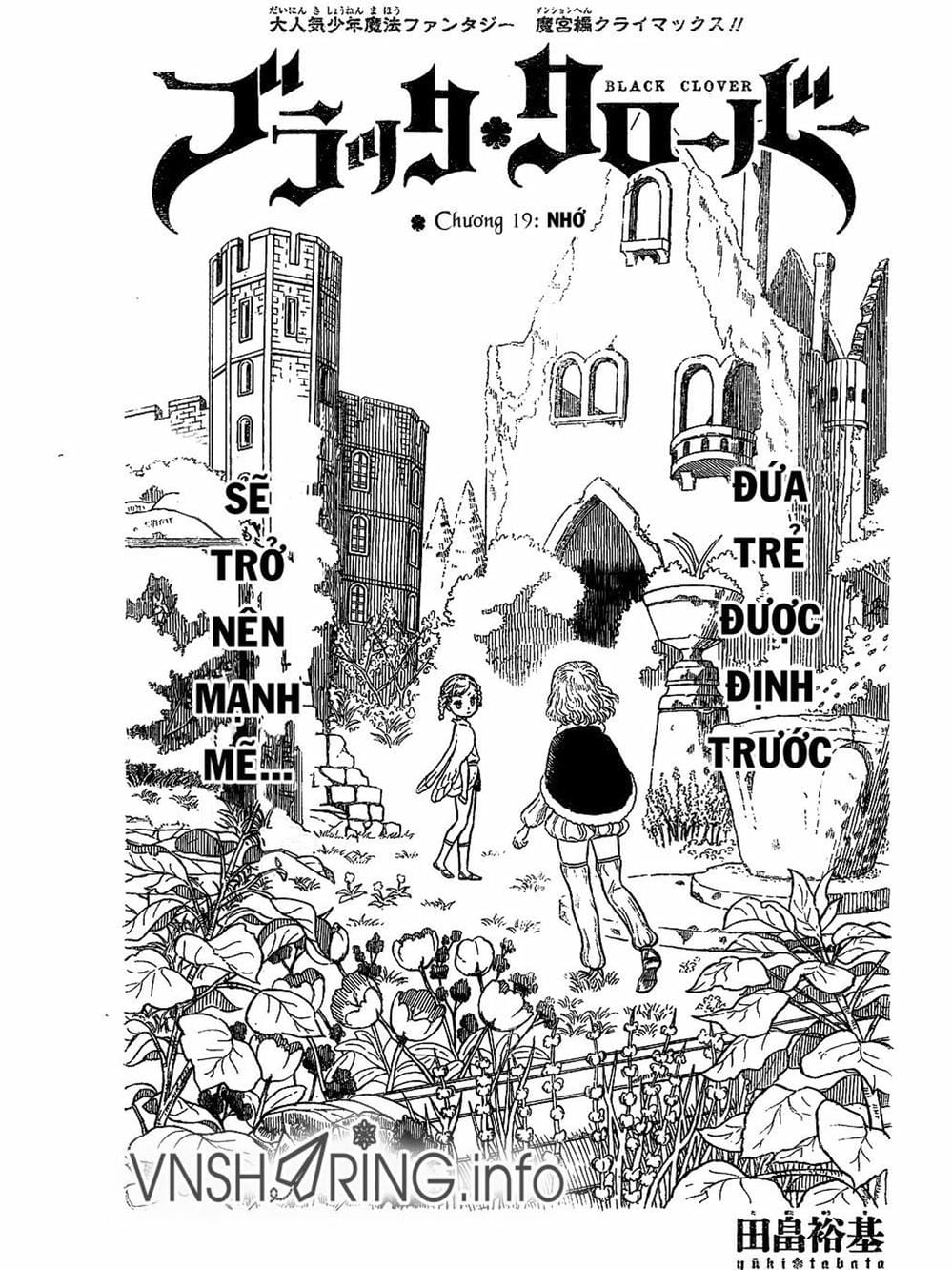 Truyện Tranh Pháp Sư Không Phép Thuật - Black Clover trang 5