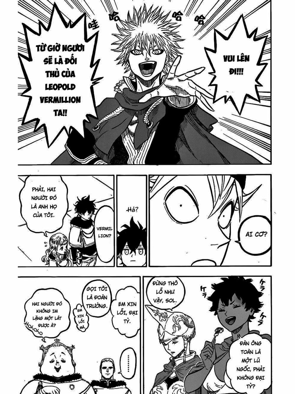 Truyện Tranh Pháp Sư Không Phép Thuật - Black Clover trang 5