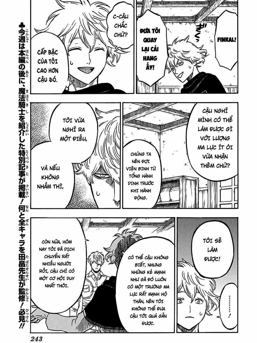 Truyện Tranh Pháp Sư Không Phép Thuật - Black Clover trang 5