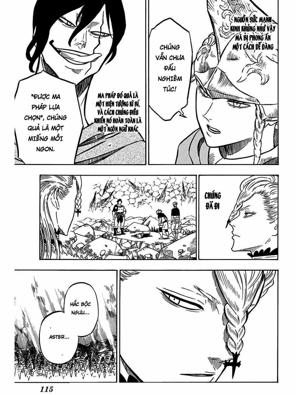 Truyện Tranh Pháp Sư Không Phép Thuật - Black Clover trang 5