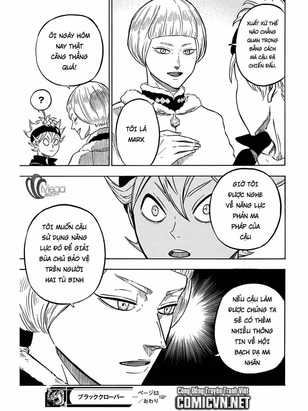 Truyện Tranh Pháp Sư Không Phép Thuật - Black Clover trang 5