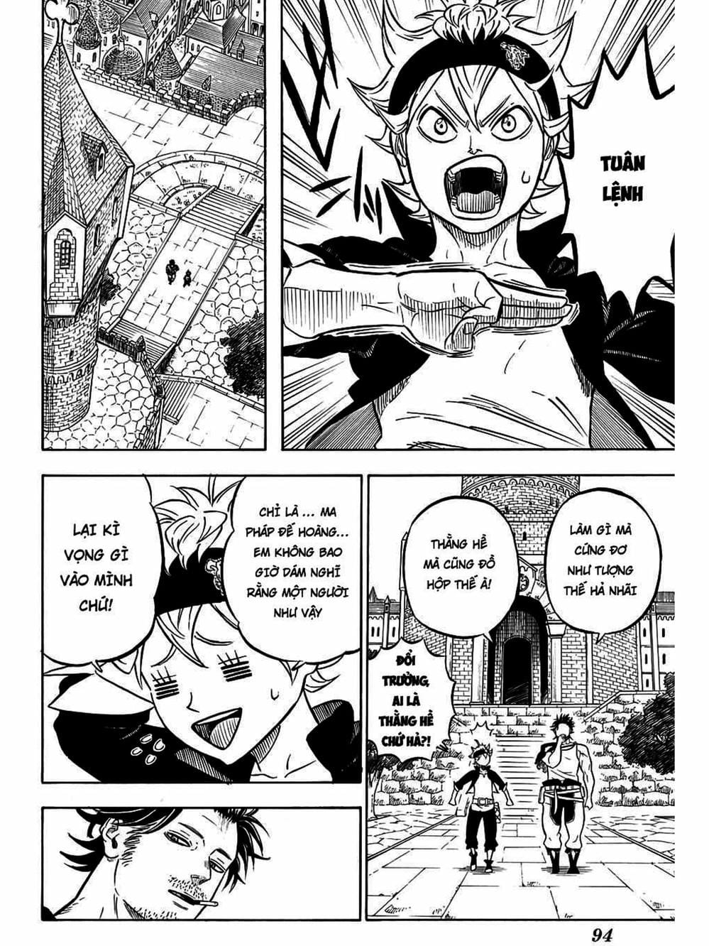 Truyện Tranh Pháp Sư Không Phép Thuật - Black Clover trang 5