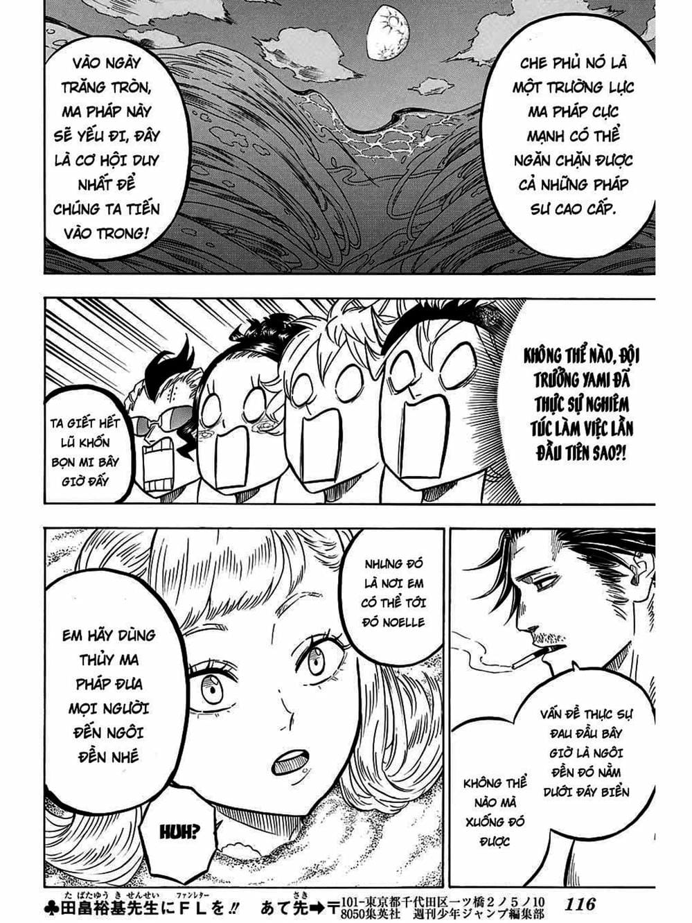 Truyện Tranh Pháp Sư Không Phép Thuật - Black Clover trang 5