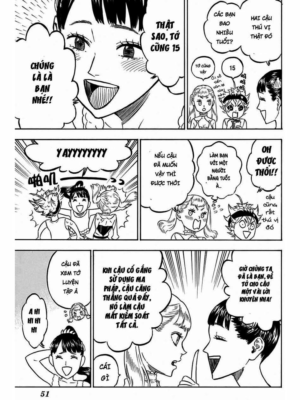 Truyện Tranh Pháp Sư Không Phép Thuật - Black Clover trang 5