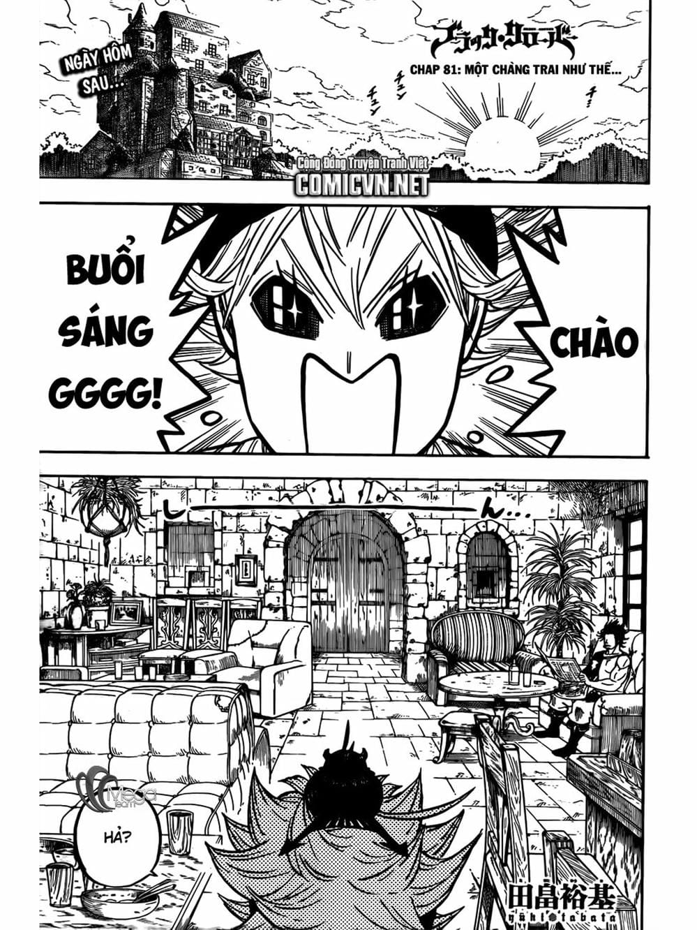 Truyện Tranh Pháp Sư Không Phép Thuật - Black Clover trang 5