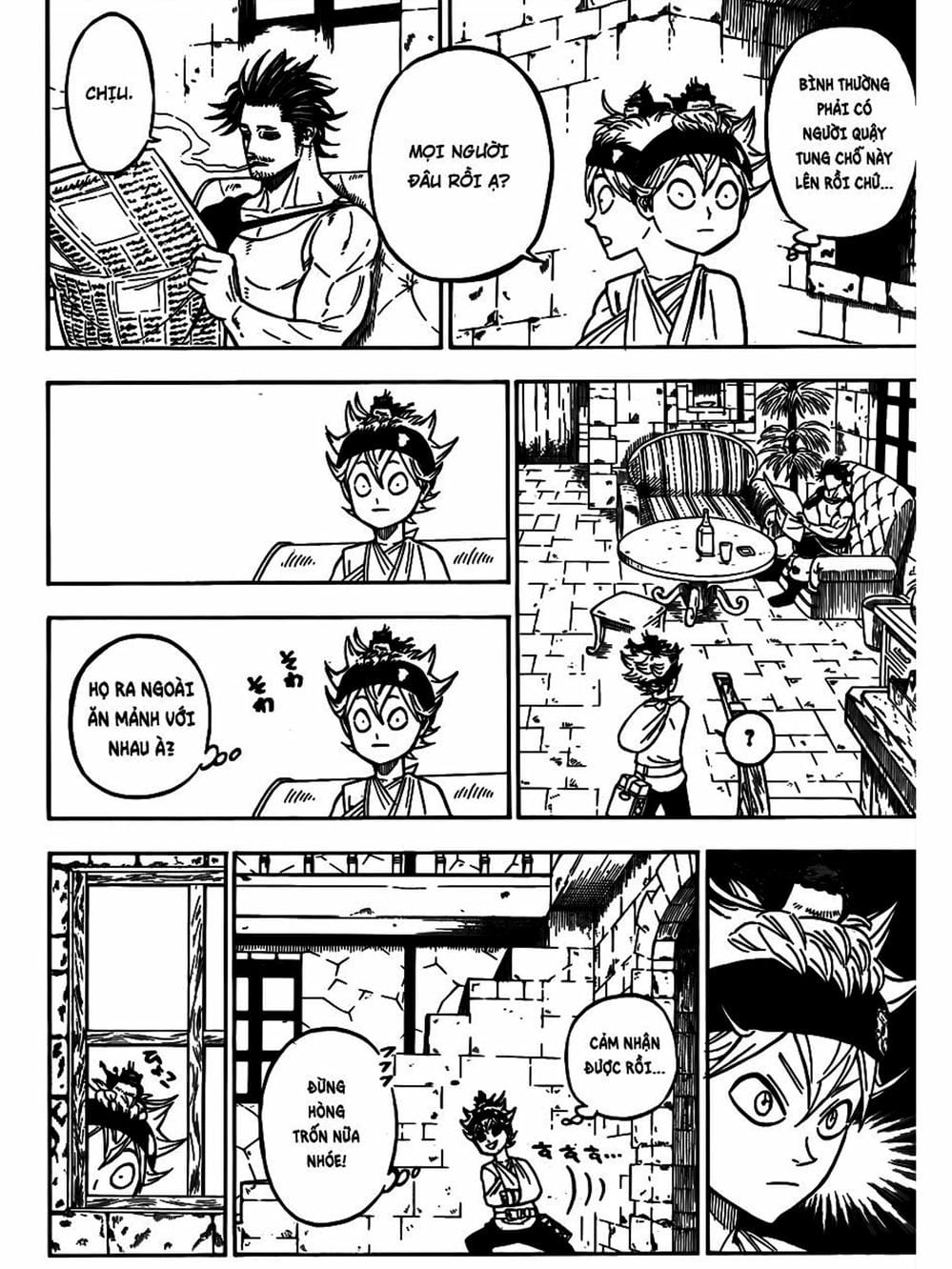 Truyện Tranh Pháp Sư Không Phép Thuật - Black Clover trang 5