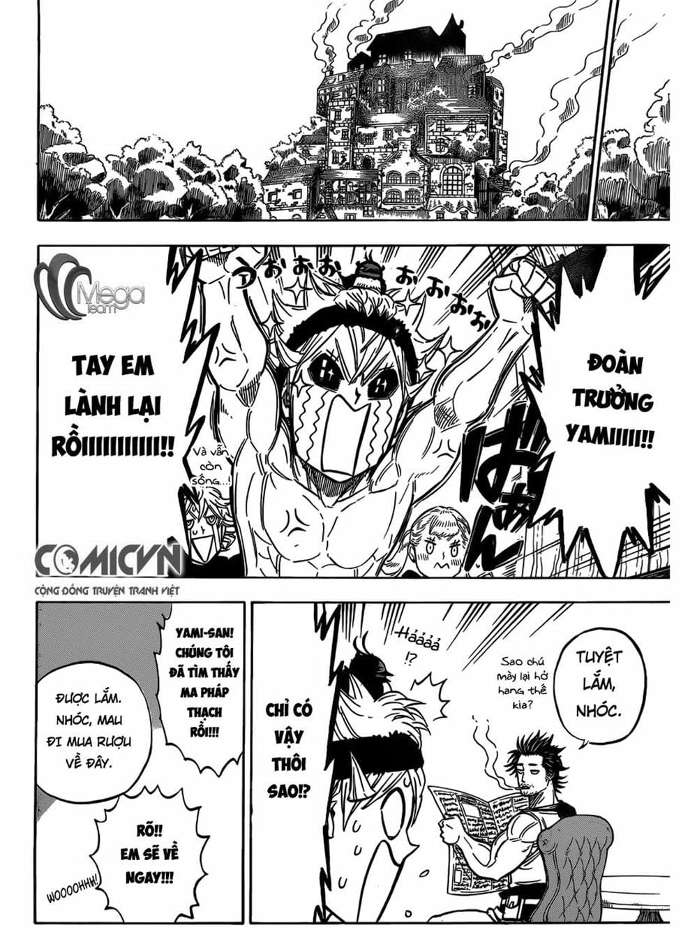 Truyện Tranh Pháp Sư Không Phép Thuật - Black Clover trang 5