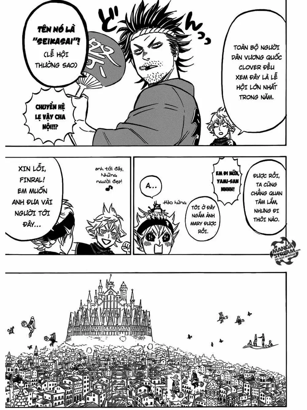 Truyện Tranh Pháp Sư Không Phép Thuật - Black Clover trang 5