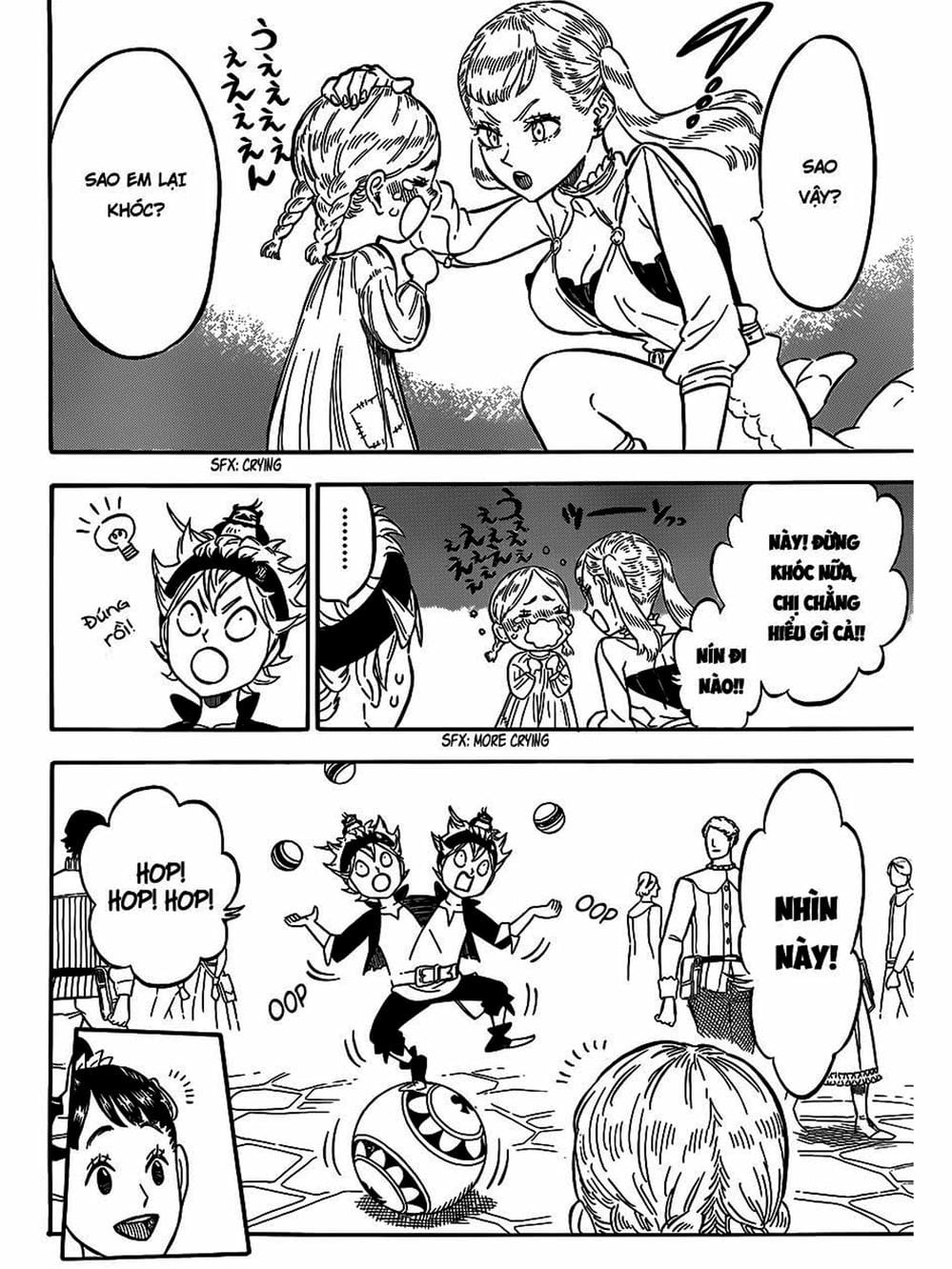 Truyện Tranh Pháp Sư Không Phép Thuật - Black Clover trang 5