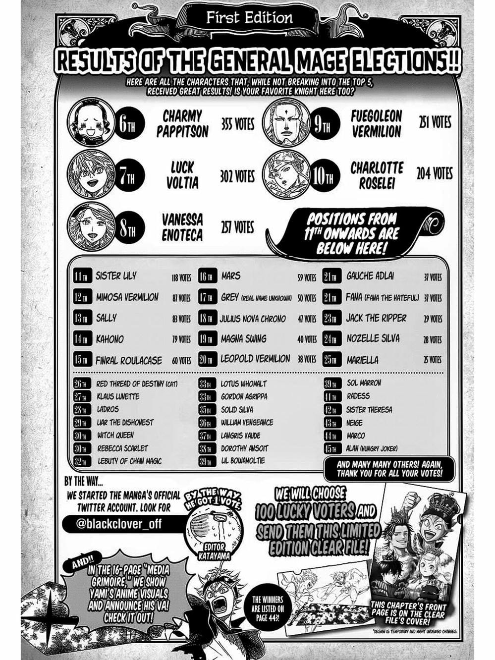 Truyện Tranh Pháp Sư Không Phép Thuật - Black Clover trang 5