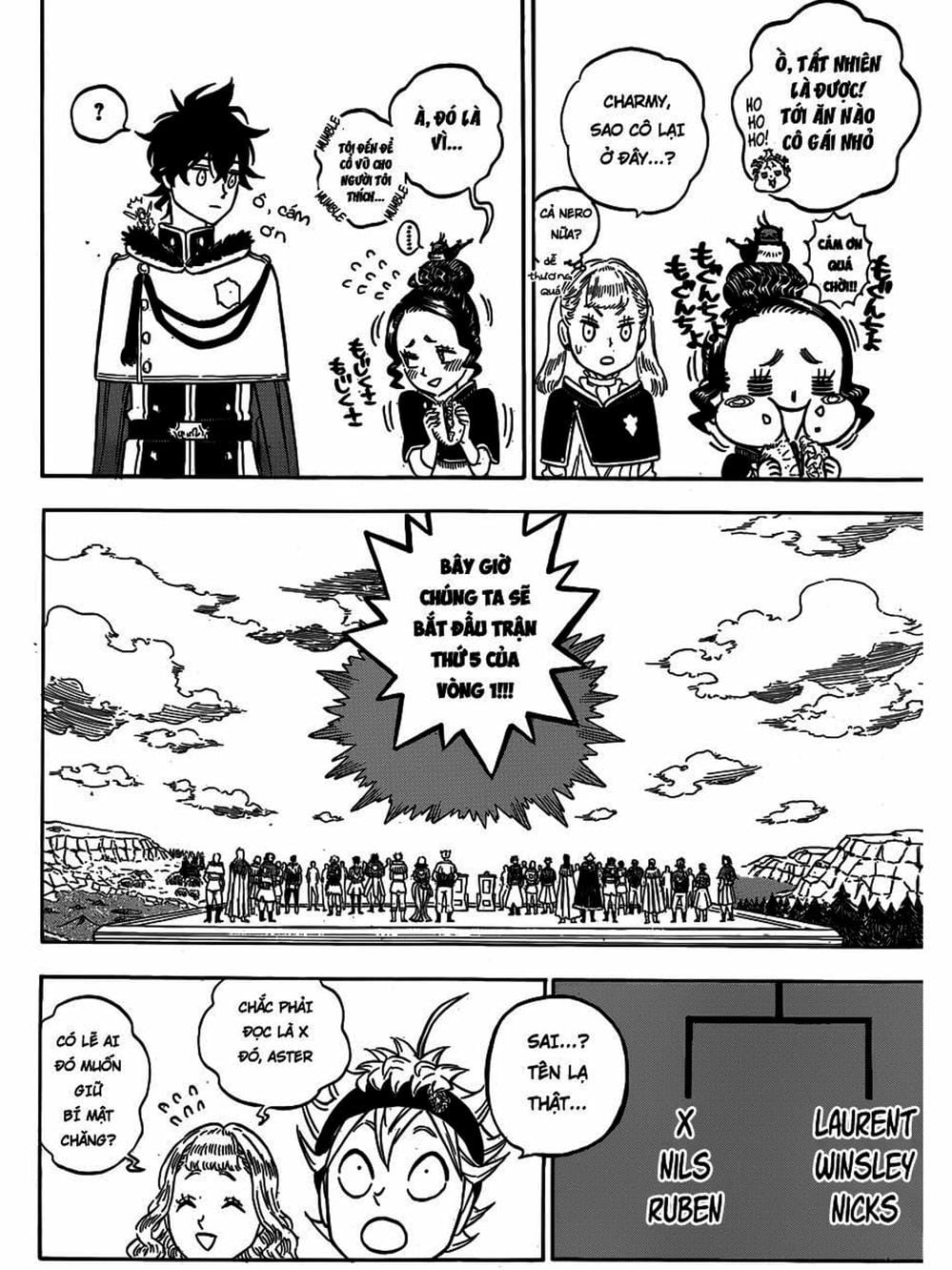 Truyện Tranh Pháp Sư Không Phép Thuật - Black Clover trang 5