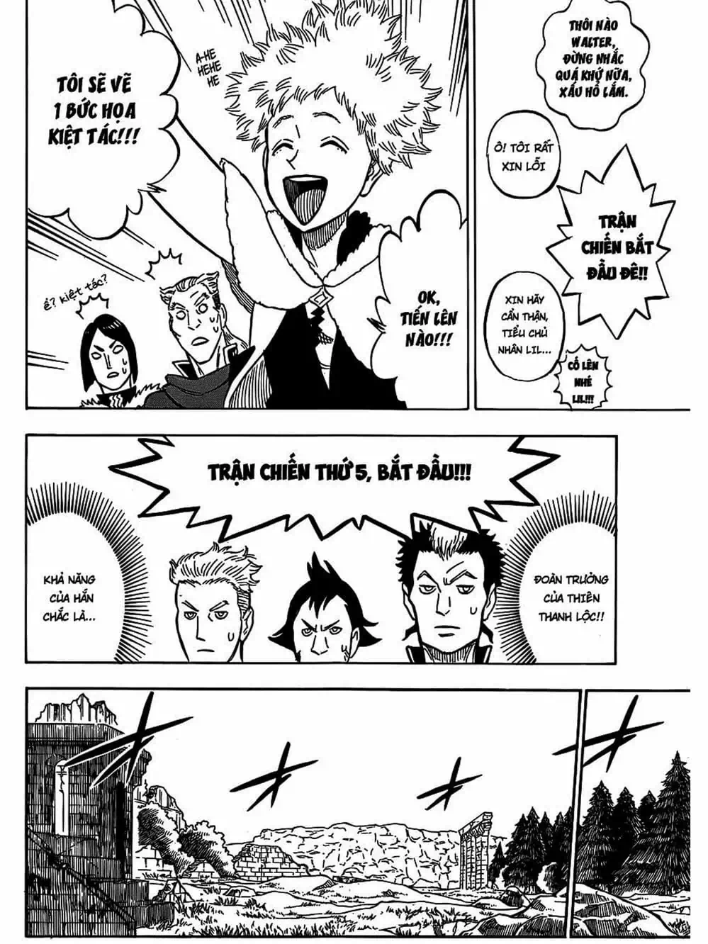 Truyện Tranh Pháp Sư Không Phép Thuật - Black Clover trang 5