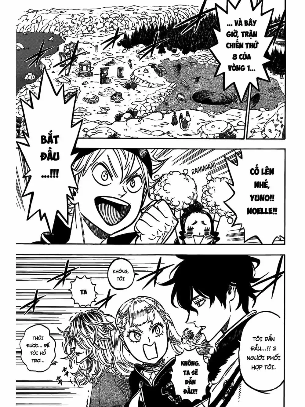 Truyện Tranh Pháp Sư Không Phép Thuật - Black Clover trang 5