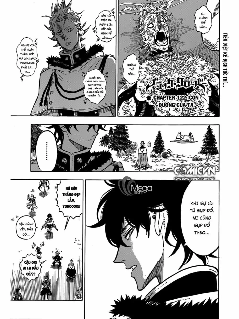 Truyện Tranh Pháp Sư Không Phép Thuật - Black Clover trang 5