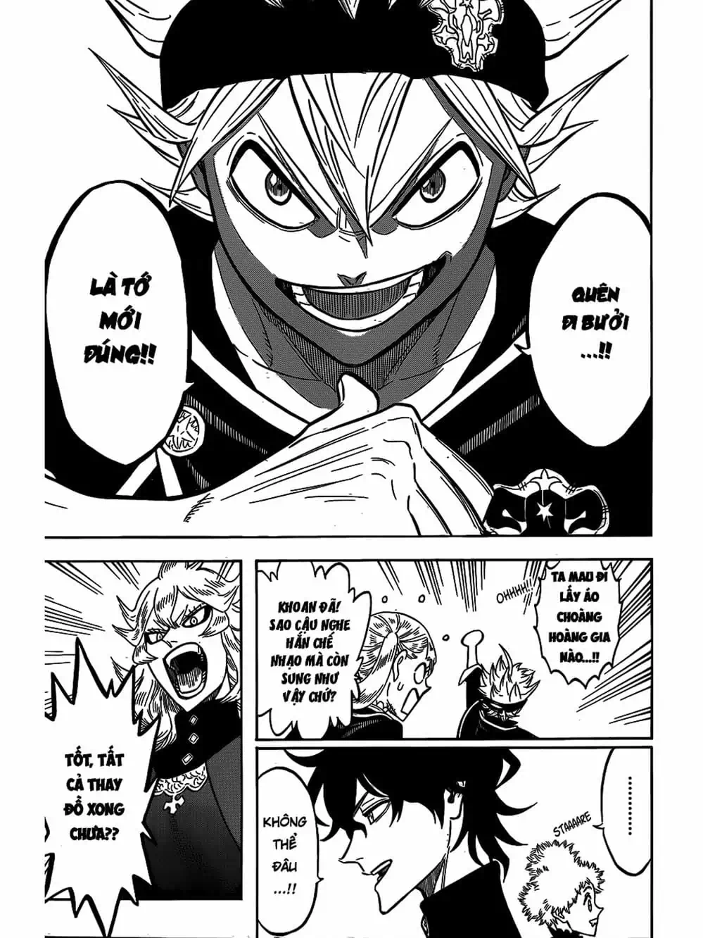 Truyện Tranh Pháp Sư Không Phép Thuật - Black Clover trang 5